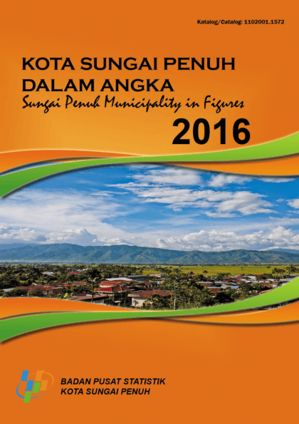 Kota Sungai Penuh Dalam Angka 2016