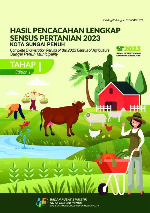 Hasil Pencacahan Lengkap Sensus Pertanian 2023 - Tahap I Kota Sungai Penuh